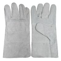 Краги спилковые пятипалые